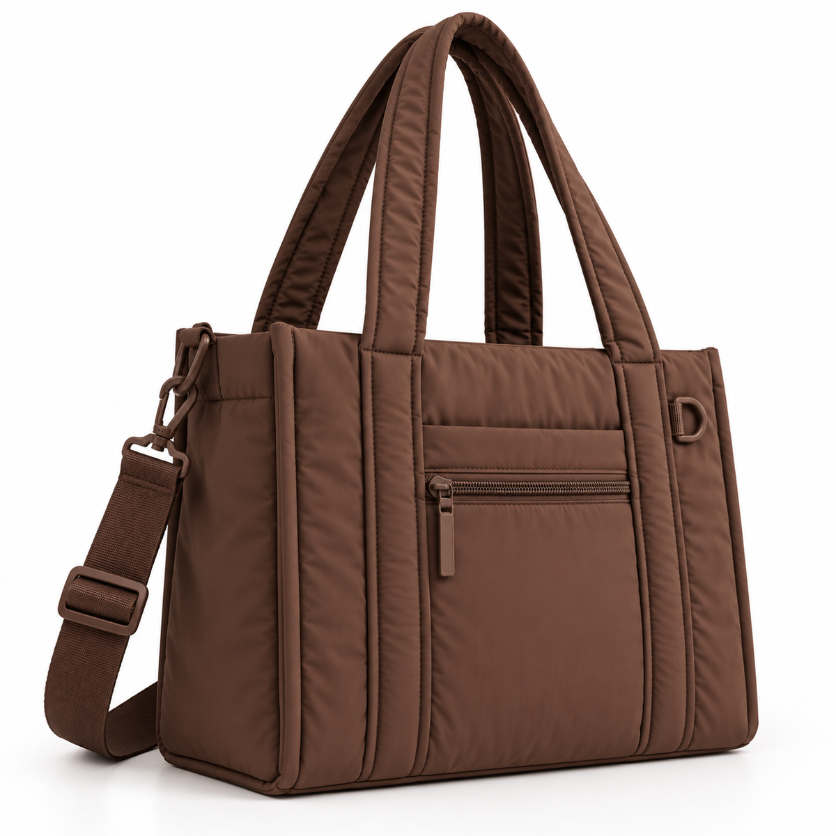 THE MUSE TOTE - BROWN
