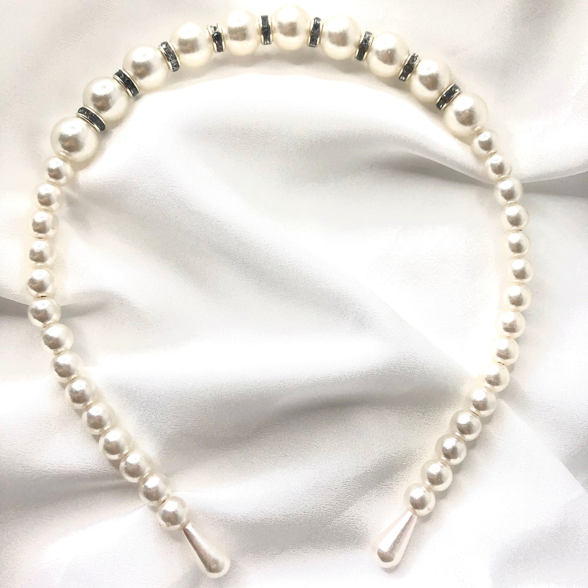 Diamond Pearl Headband