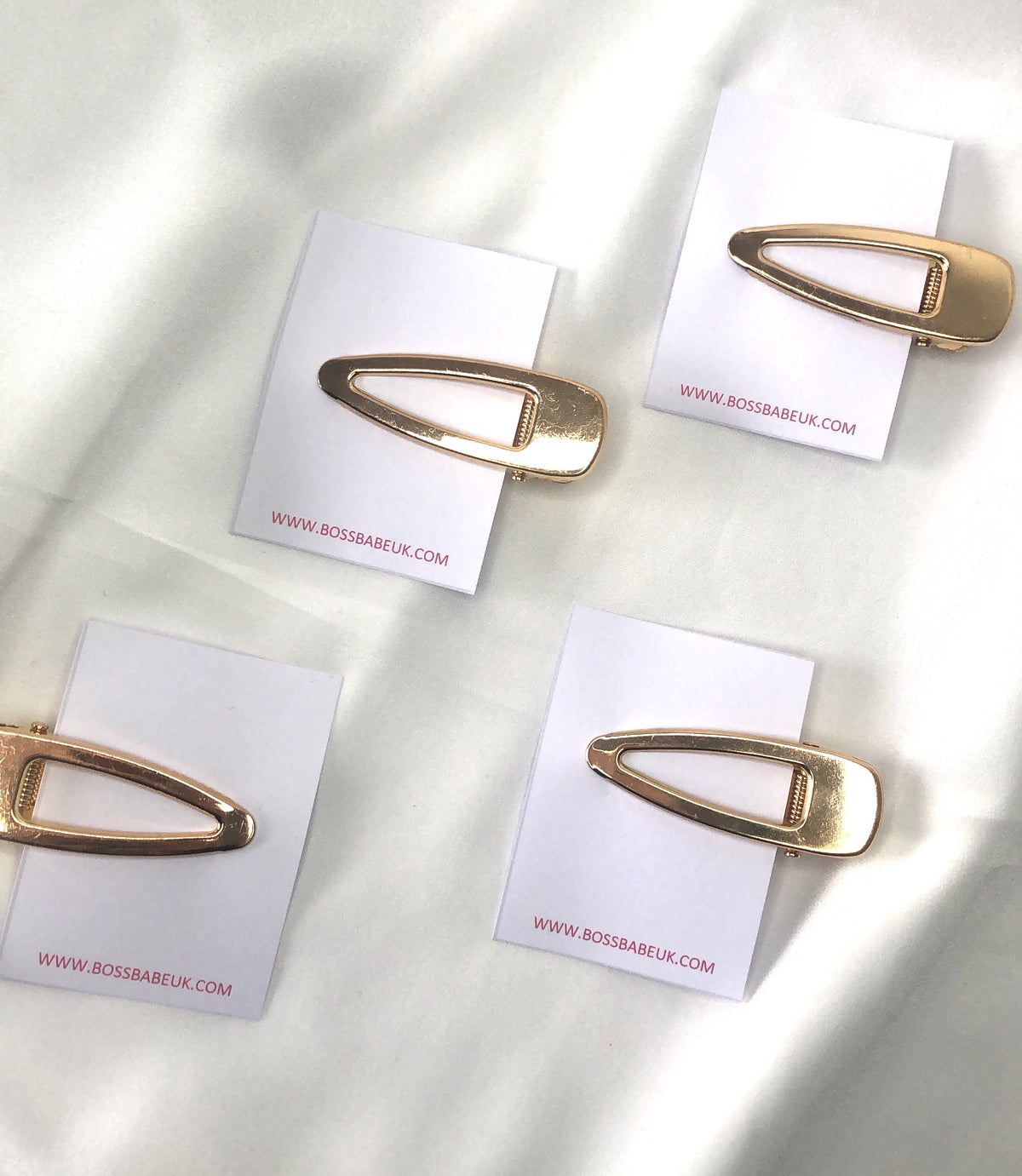 Classy Gold Hair Side Clip