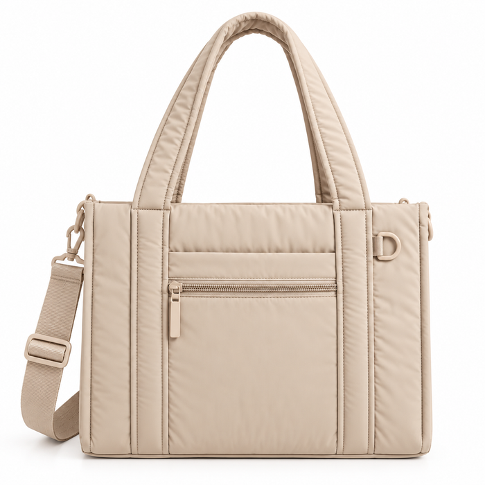 THE MUSE TOTE - BEIGE