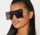 Black x Miami Square Edge Sunglasses