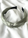 Mint Green Silk Knot Headband