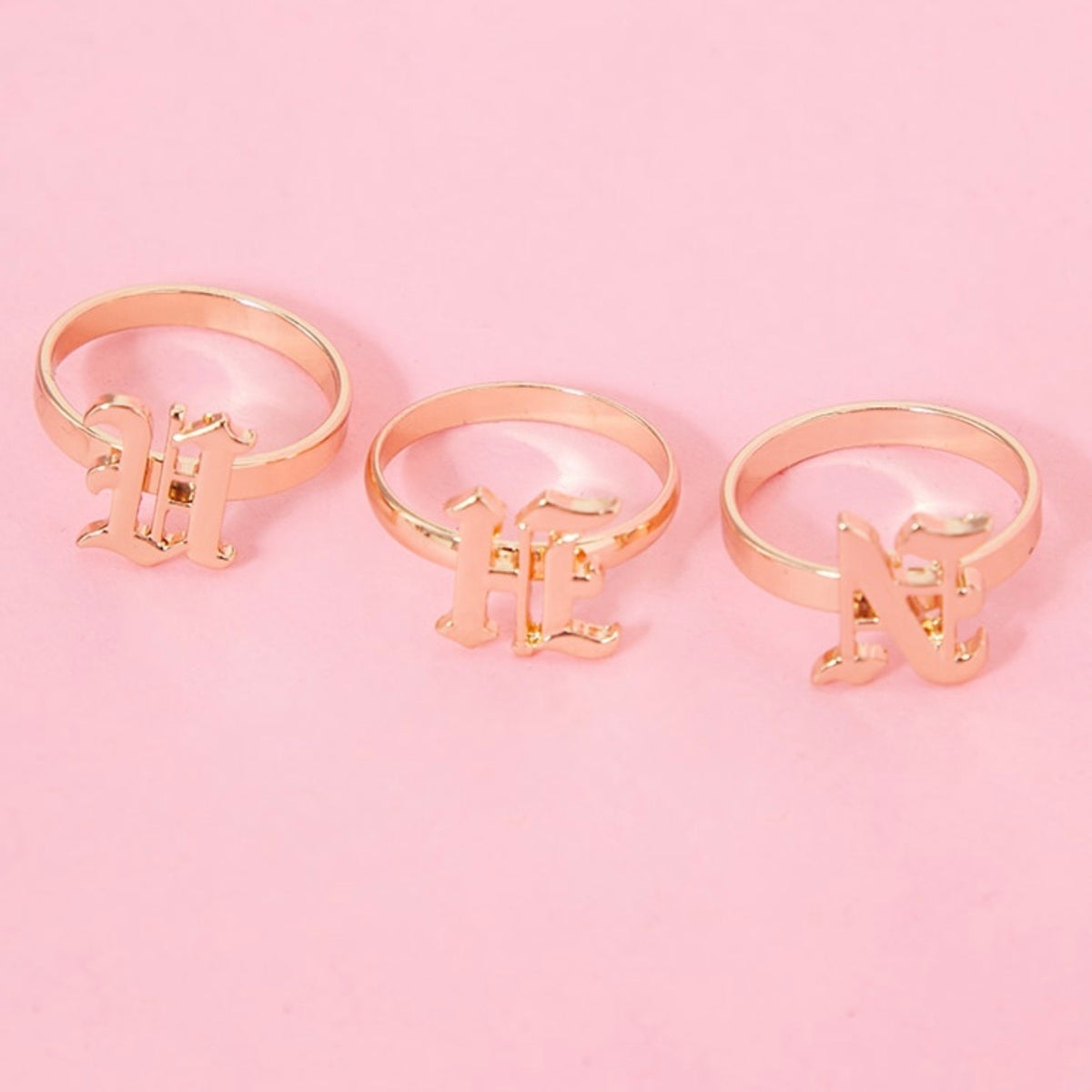 HUN Gothic Rings