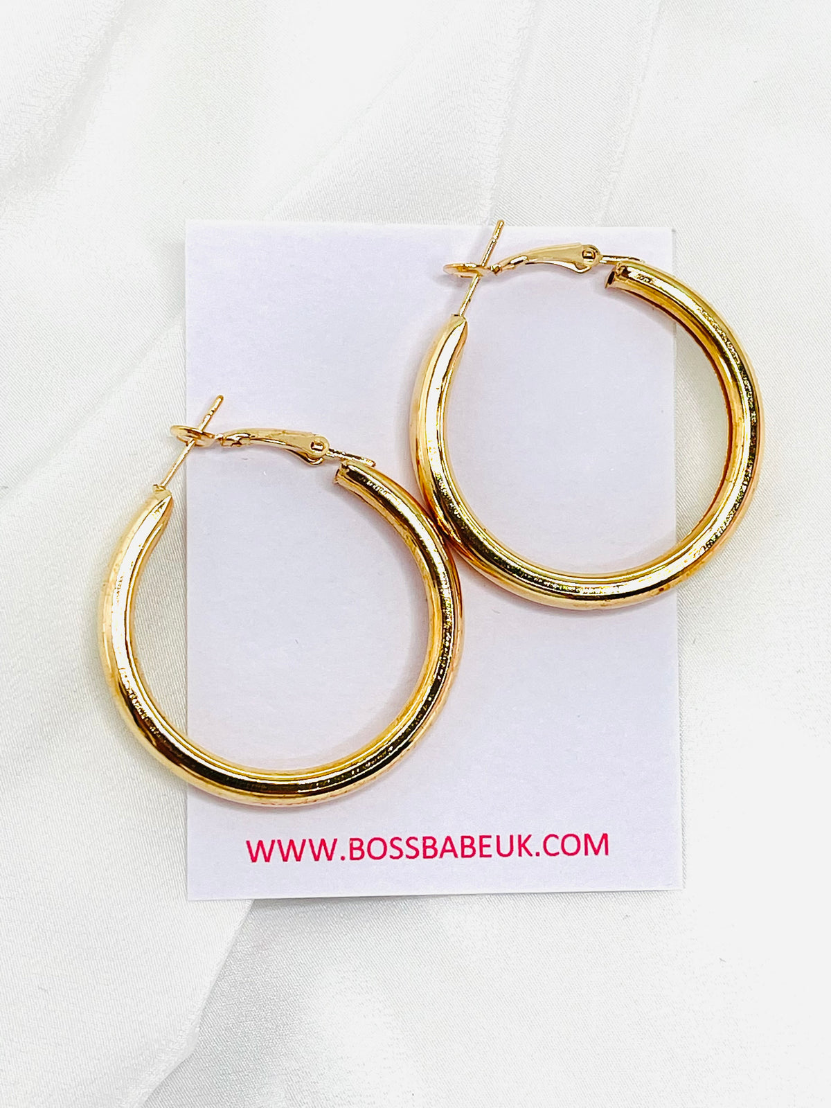 Gold Chunky Hoop