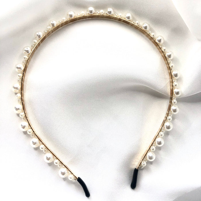 Gold Angel Pearl Headband