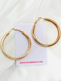 Gold Chunky Hoop