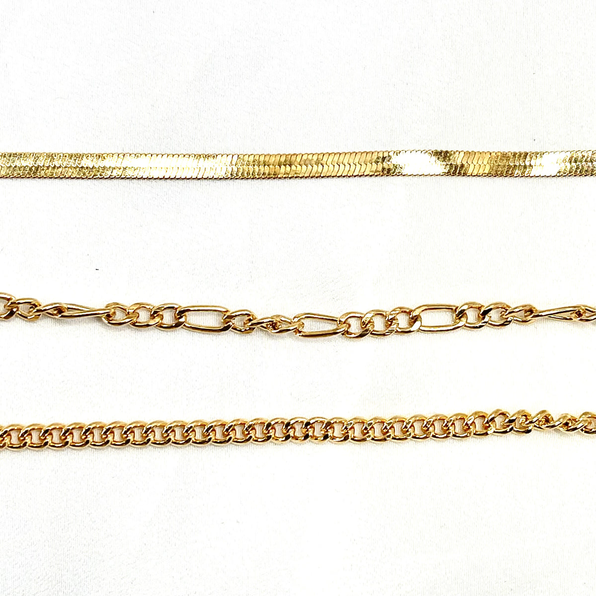 Gold Chain Multi Pack Bracelet