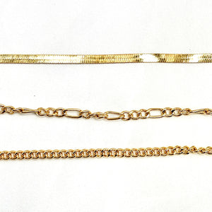 Gold Chain Multi Pack Bracelet