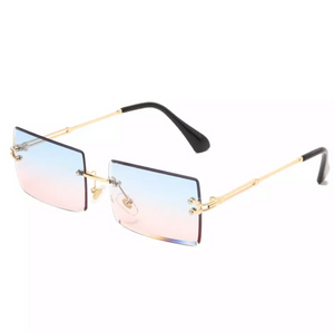 Blue & Pink Ombre Belize Sunglasses