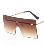 Brown x Miami Square Edge Sunglasses