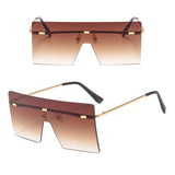 Brown x Miami Square Edge Sunglasses