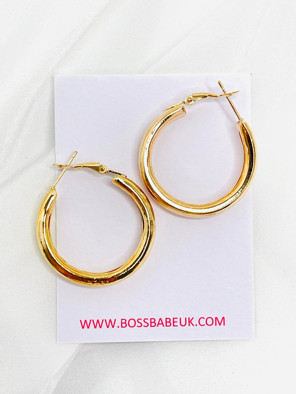 Gold Chunky Hoop